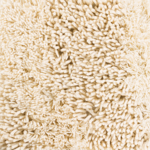 Berkley Cream Wool Shag Rug