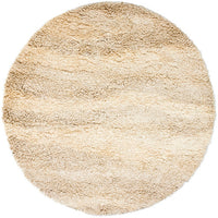 Berkley Cream Wool Shag Rug
