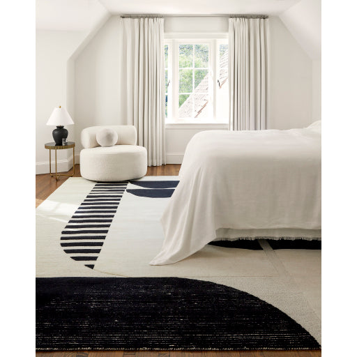 Brooklyn Modern Geometric Wool Rug