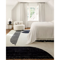 Brooklyn Modern Geometric Wool Rug