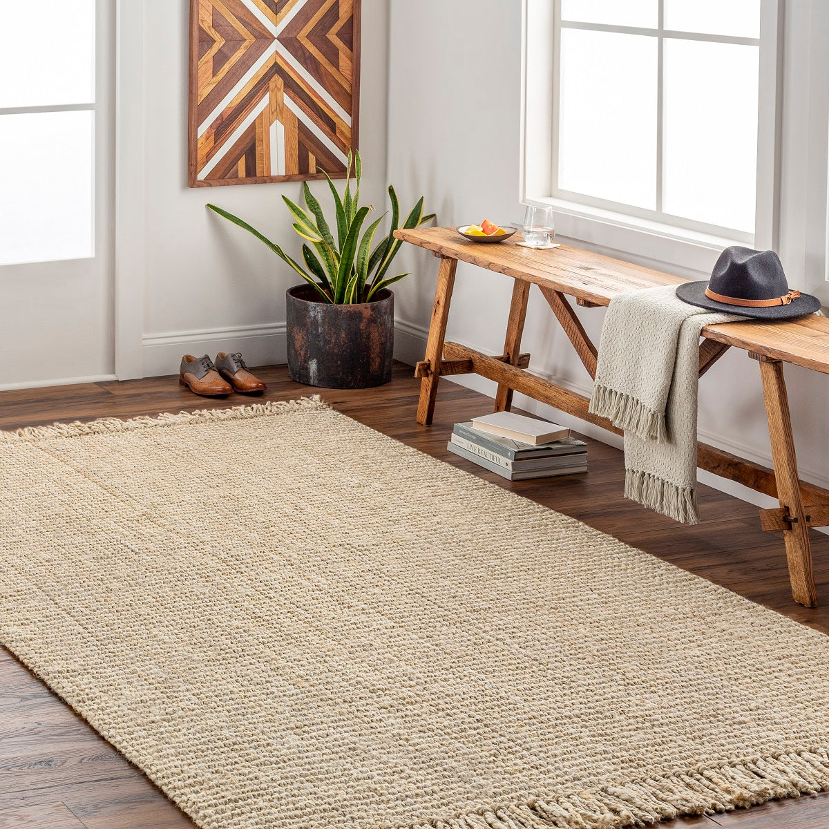 Chunky Naturals Handmade Rug