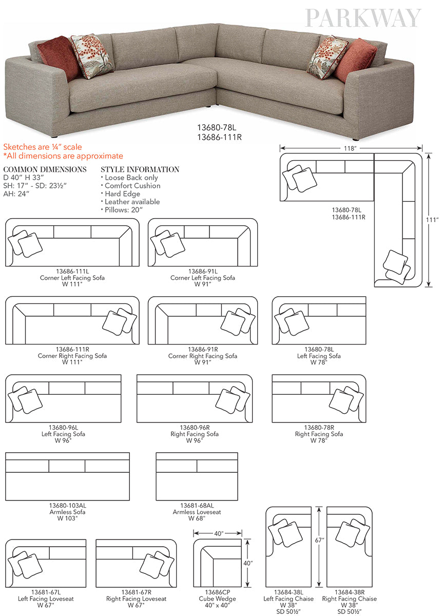 Parkway Sectional Sofa