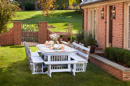Mission Poly Table With Border