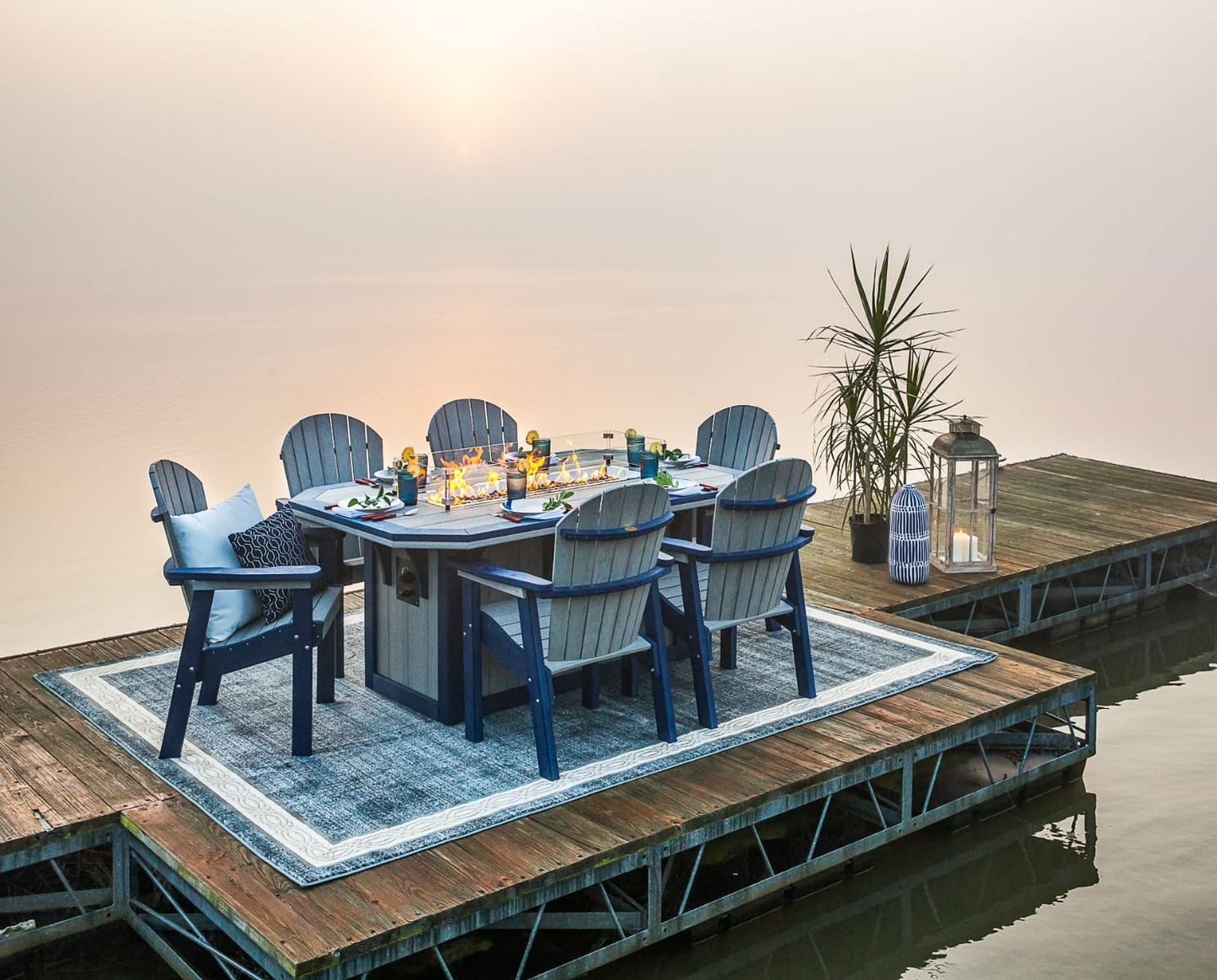 SummerSide Fire Dining Table