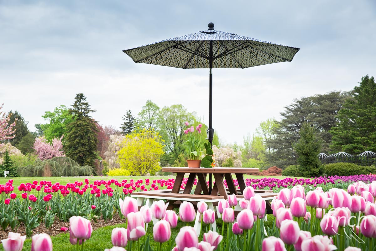 Garden Round Poly Table