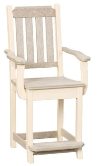 Keystone Poly Arm Counter Chair