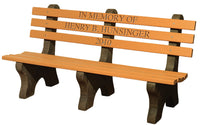 Poly Park Bench
