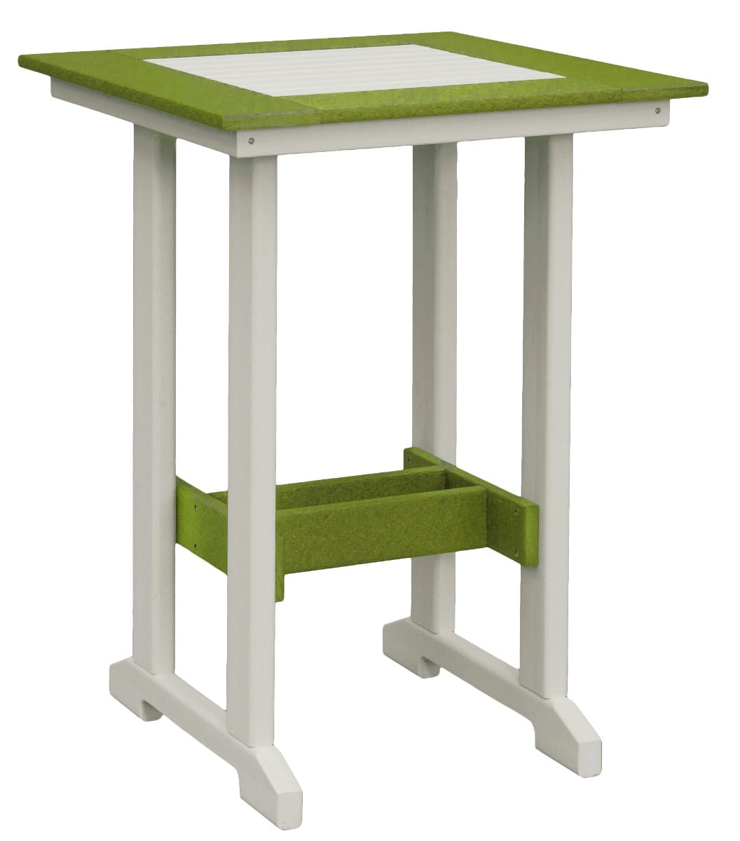 Great Bay Square Poly Bar Table