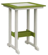 Great Bay Square Poly Bar Table