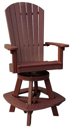 Great Bay Poly Swivel Bar Chair