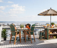 Great Bay Round Poly Counter Table