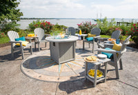 Summerside Round Fire Dining Table