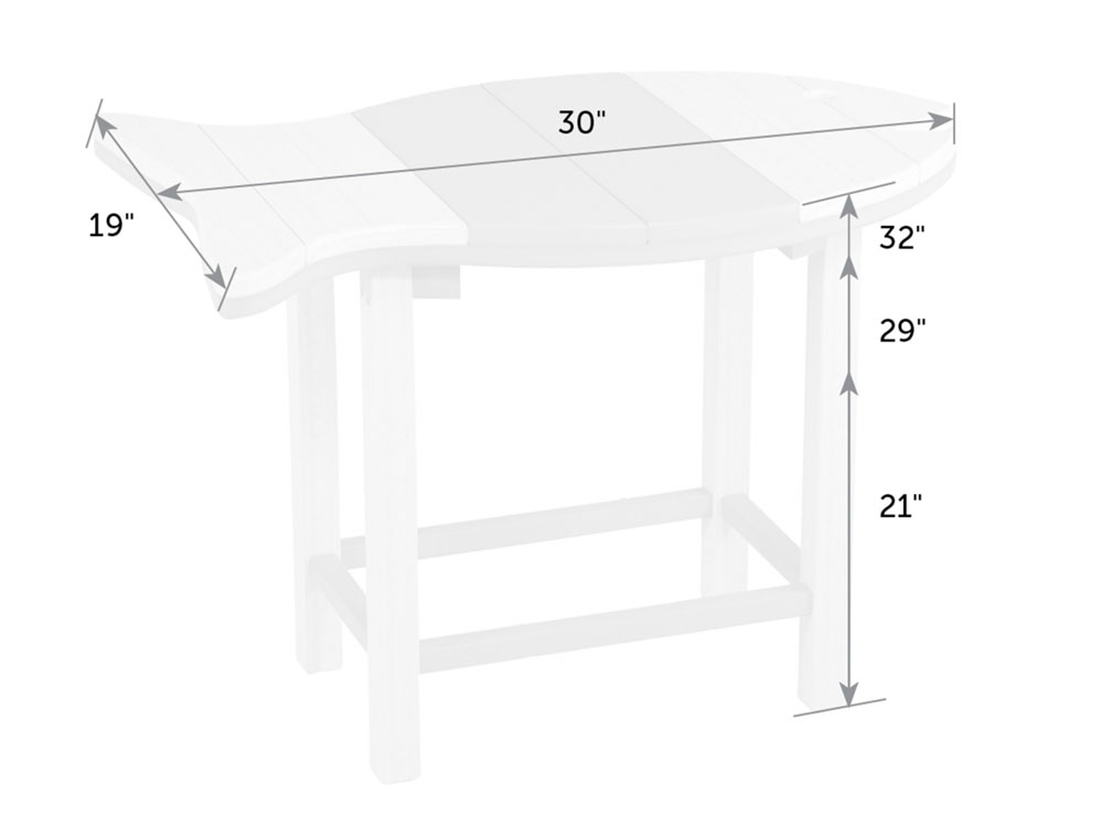 Fish Side Table