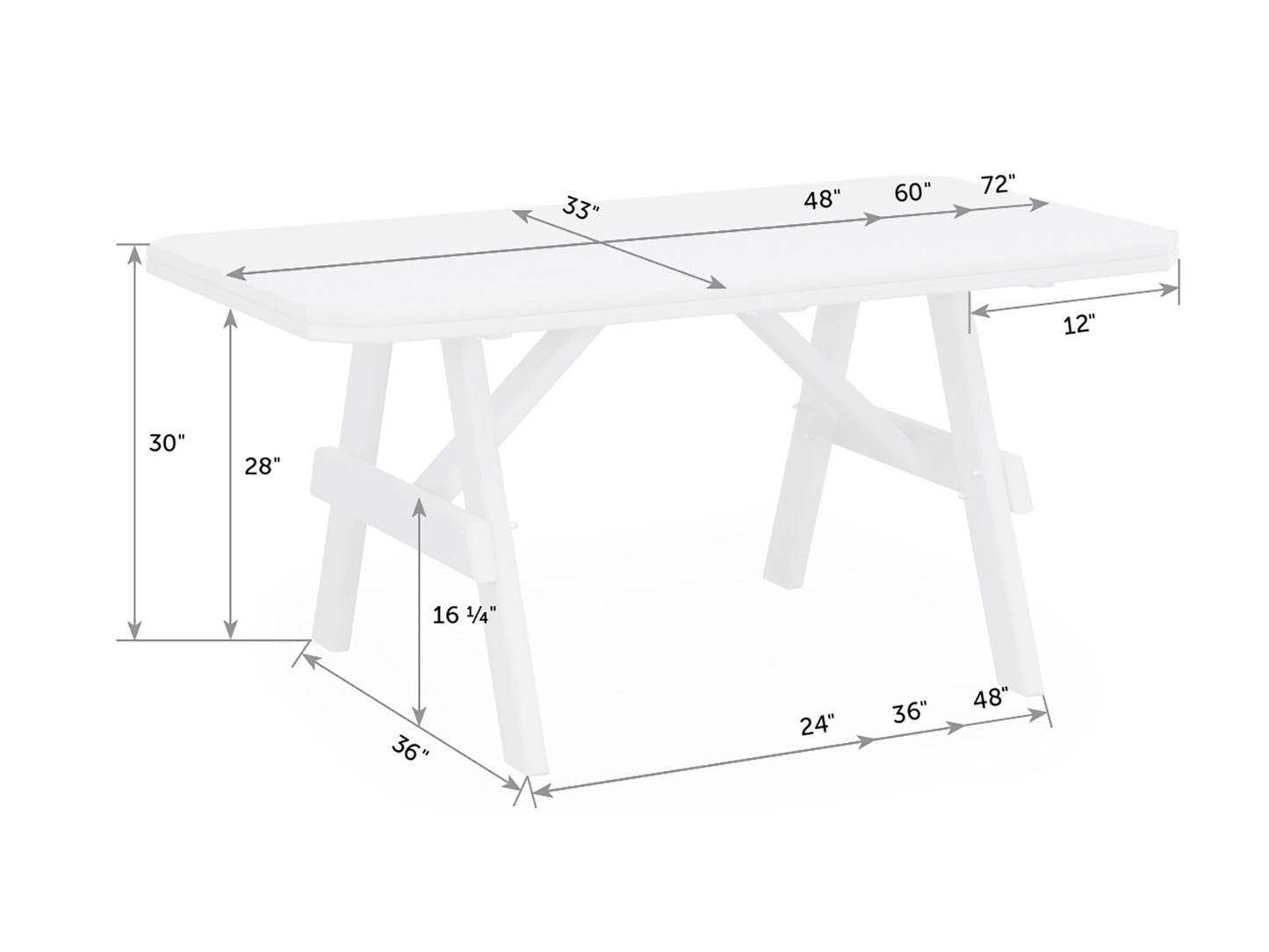 Garden Poly Table