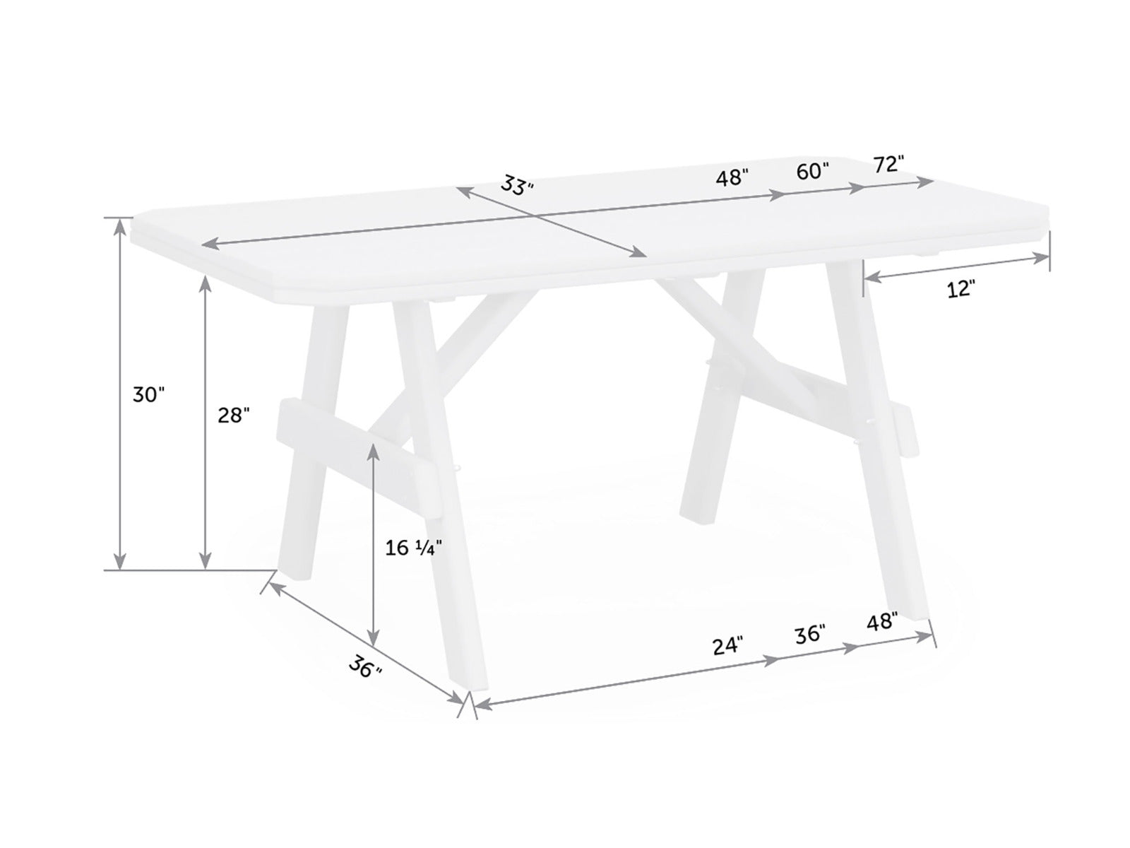 Garden Poly Table