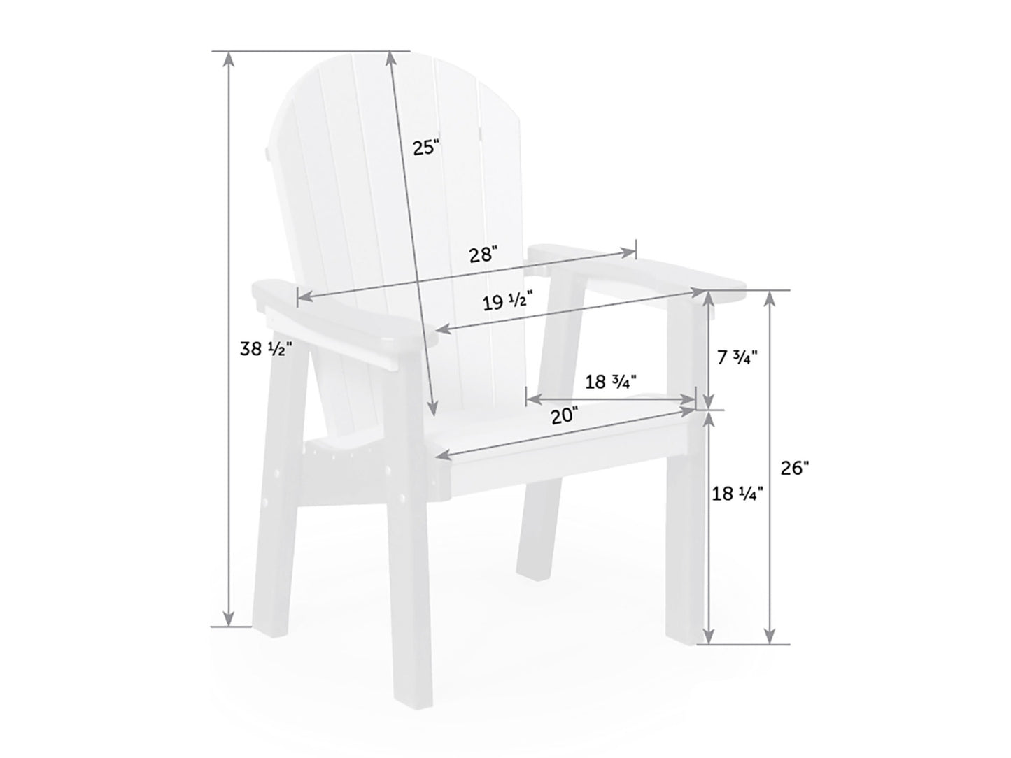 Great Bay Poly Dining Chair