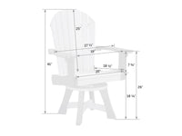 Great Bay Poly Swivel Dining Chair