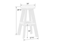 Great Bay Poly Bar Stool