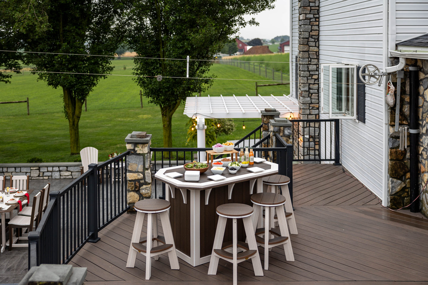 Great Bay Poly Swivel Bar Stool
