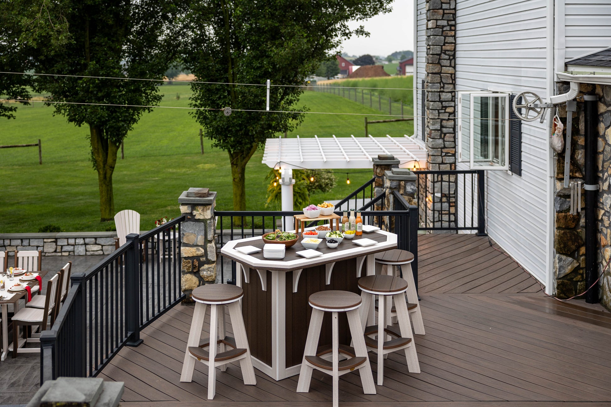 Great Bay Poly Swivel Bar Stool