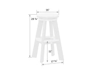 Great Bay Poly Swivel Bar Stool