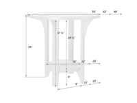 Great Bay Round Poly Bar Table