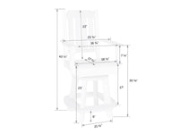 Keystone Poly Counter Swivel Arm Chair