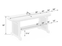 Mission Poly Bench