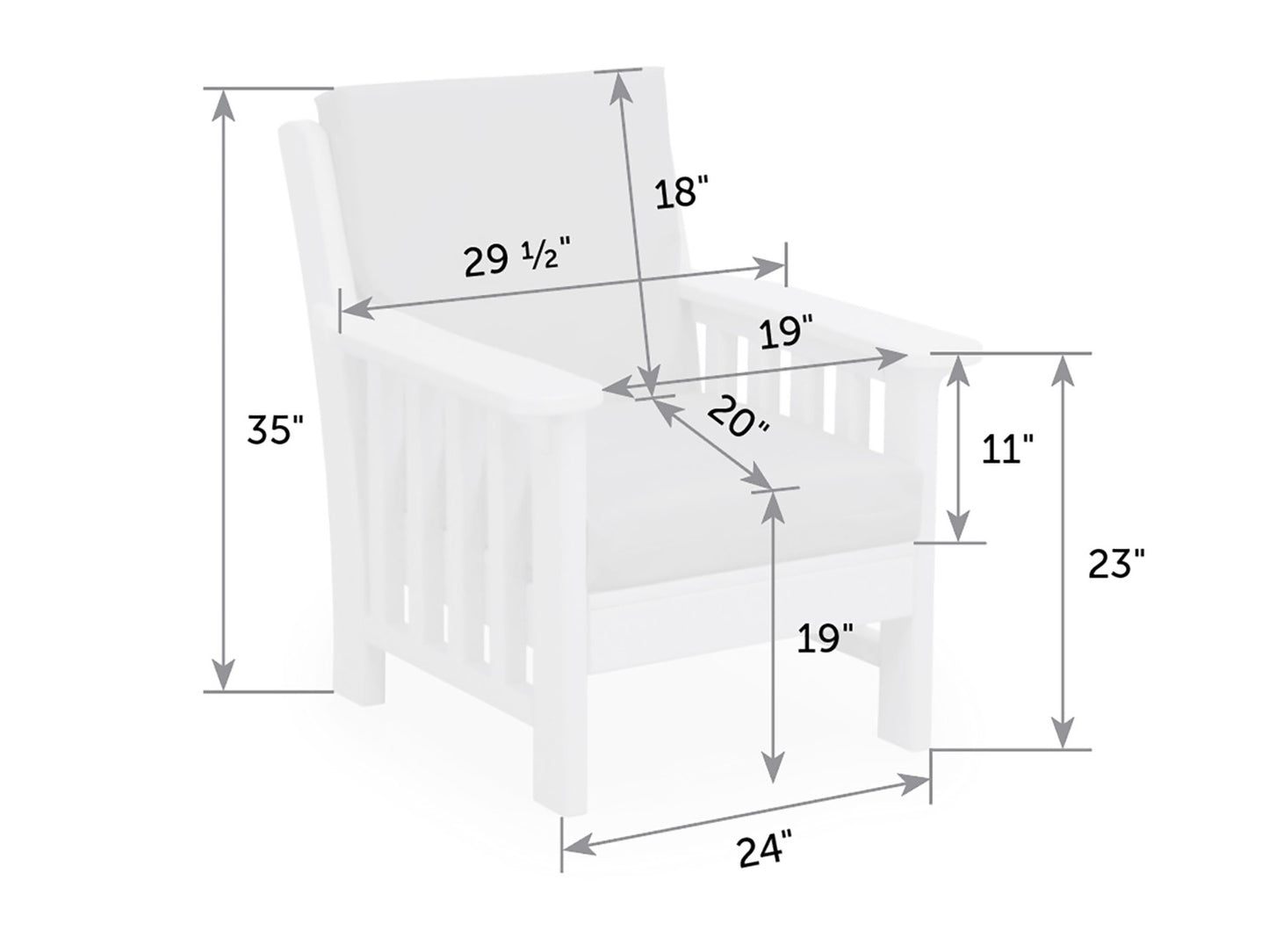 Mission Poly Chair