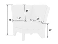 Mission Poly Sectional Corner