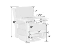 Mission Poly Swivel Glider