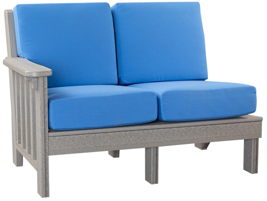 Mission Poly Sectional Loveseat