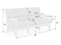 Mission Poly Sofa