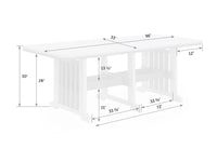 Mission Poly Table