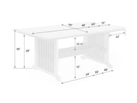 Mission Poly Table