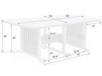Mission Poly Table