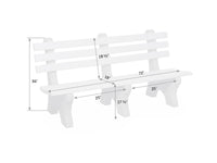 Poly Park Bench