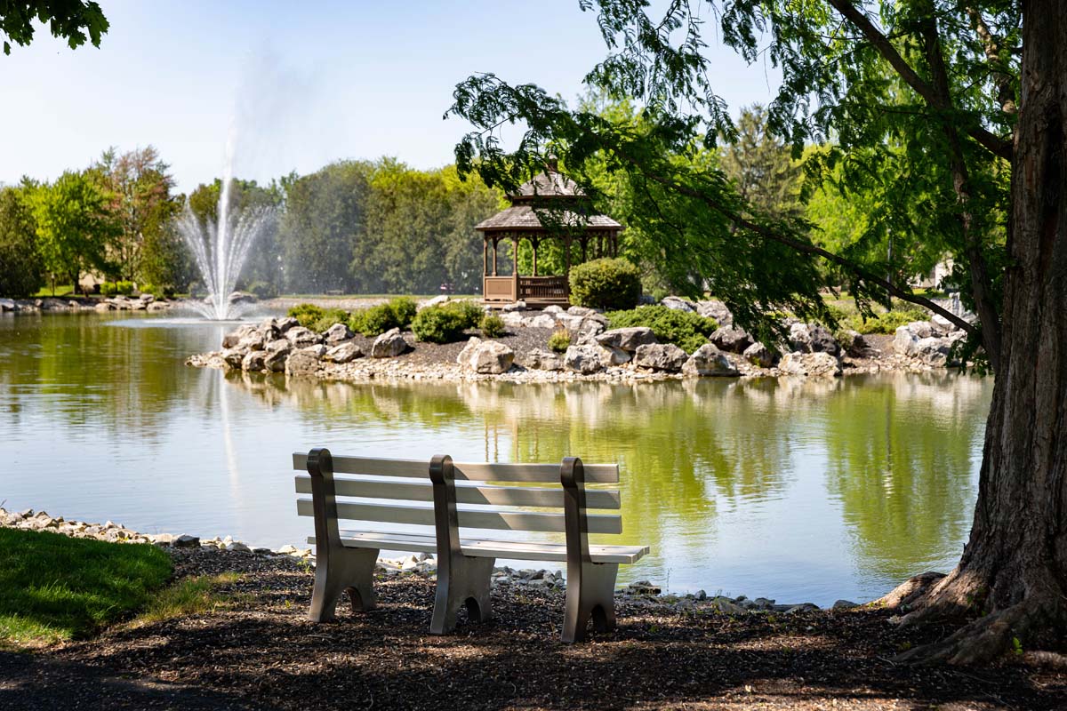Poly Park Bench