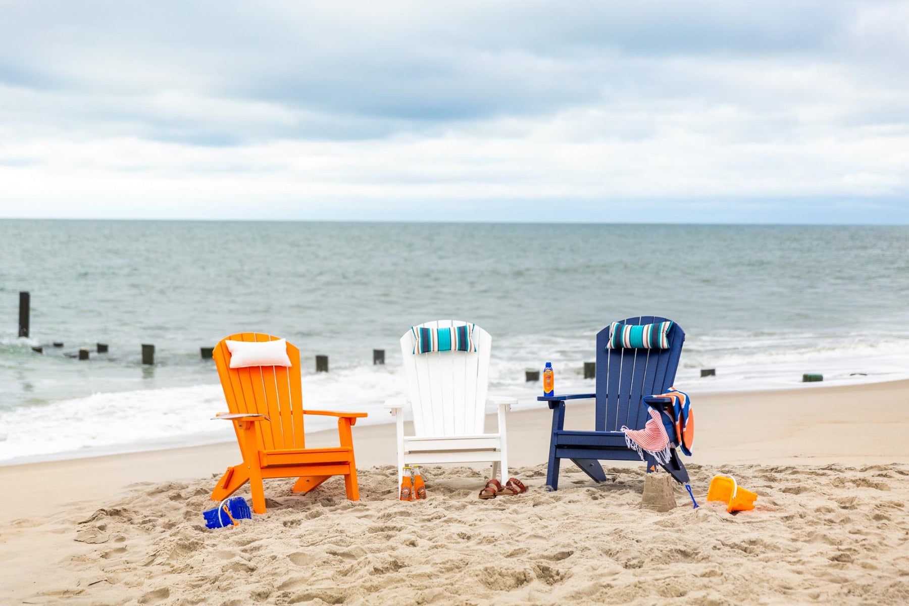 SeaAira Poly Folding Adirondack Chair