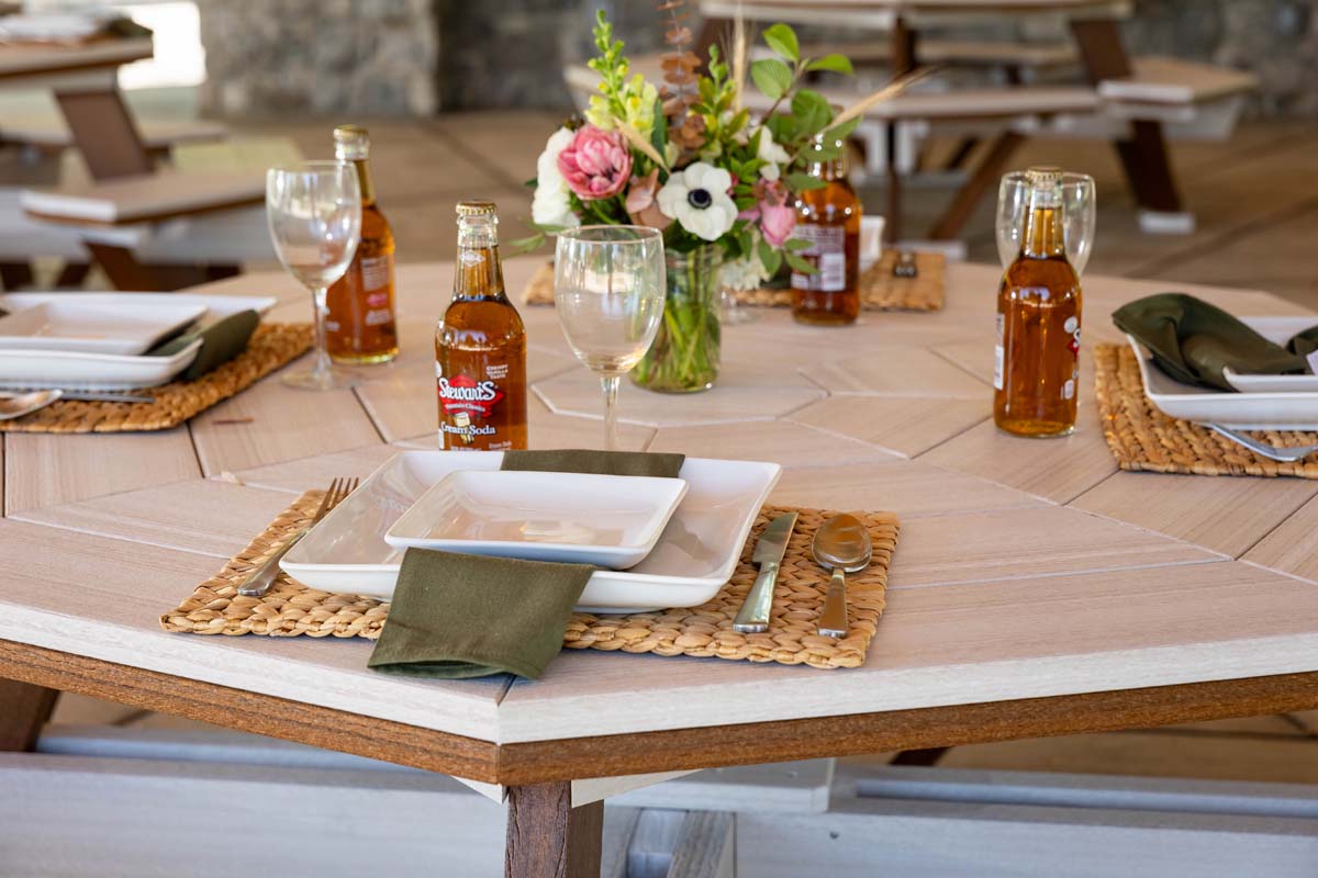 Octagon Poly Picnic Table
