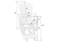 SeaAira Counter Height Glider