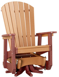 SeaAira Poly Adirondack Swivel Glider