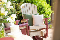 SeaAira Poly Adirondack Swivel Glider