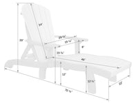 SeaAira Poly Lounge Arm Chair