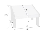 SeaAira Poly Ottoman