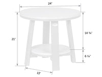 SeaAira Poly Bistro Table