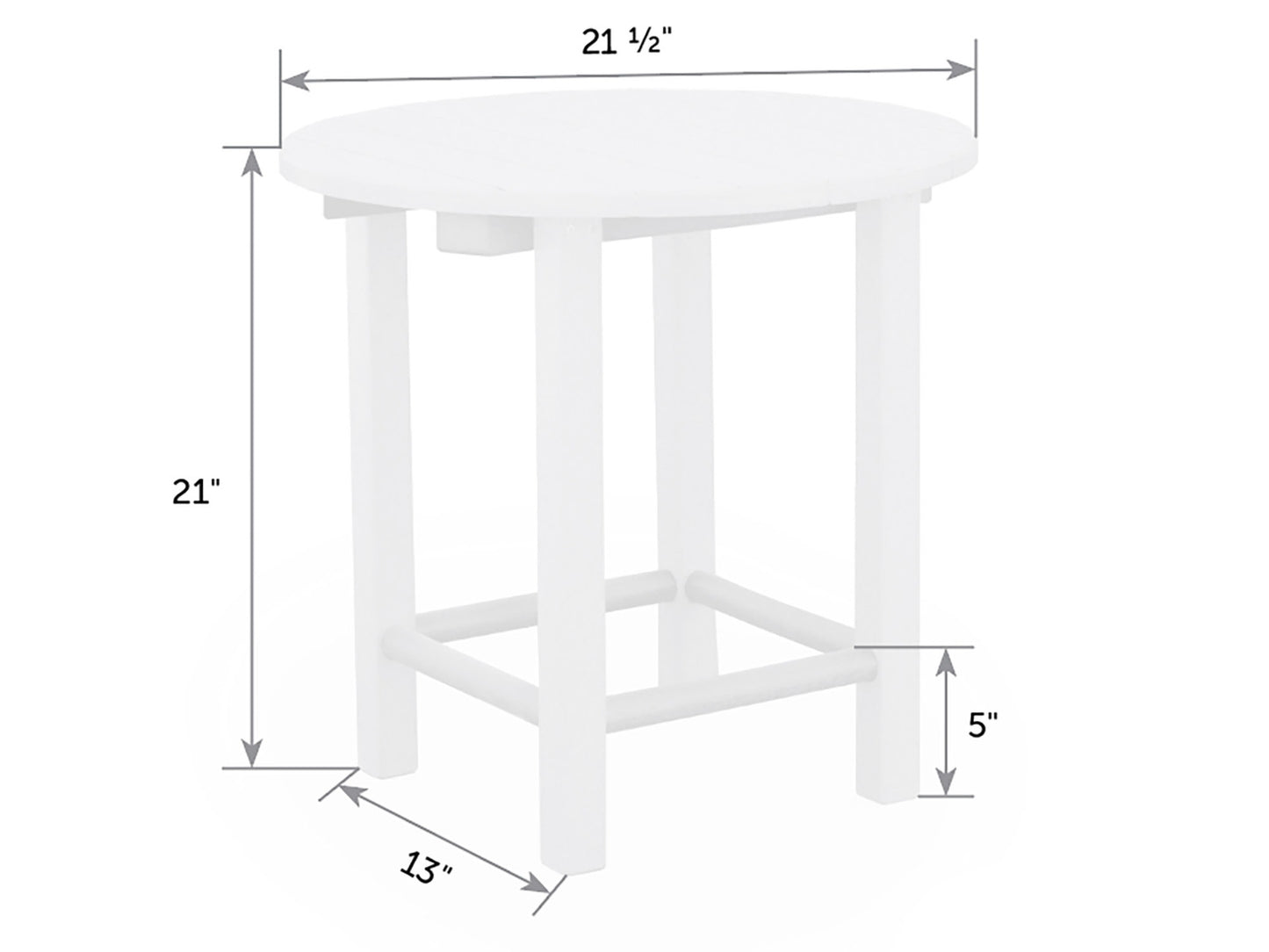 SeaAira Poly Side Table