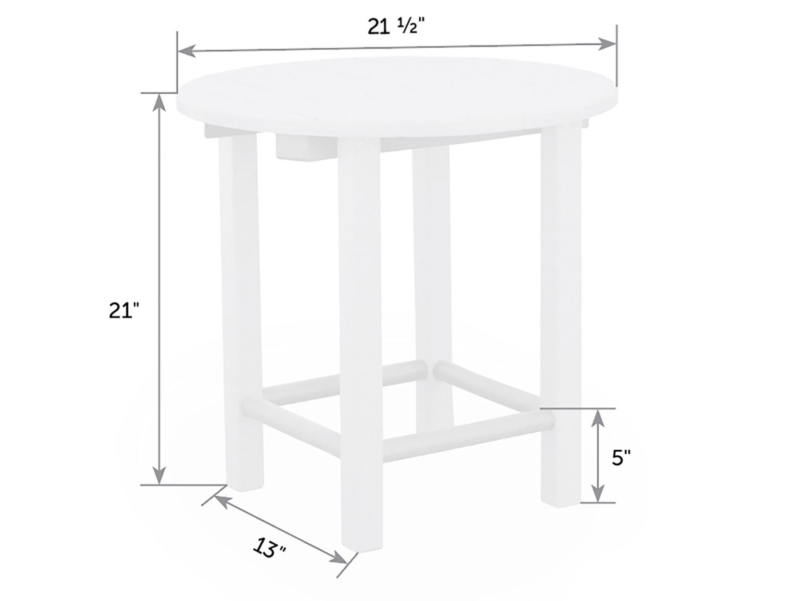 SeaAira Poly Side Table