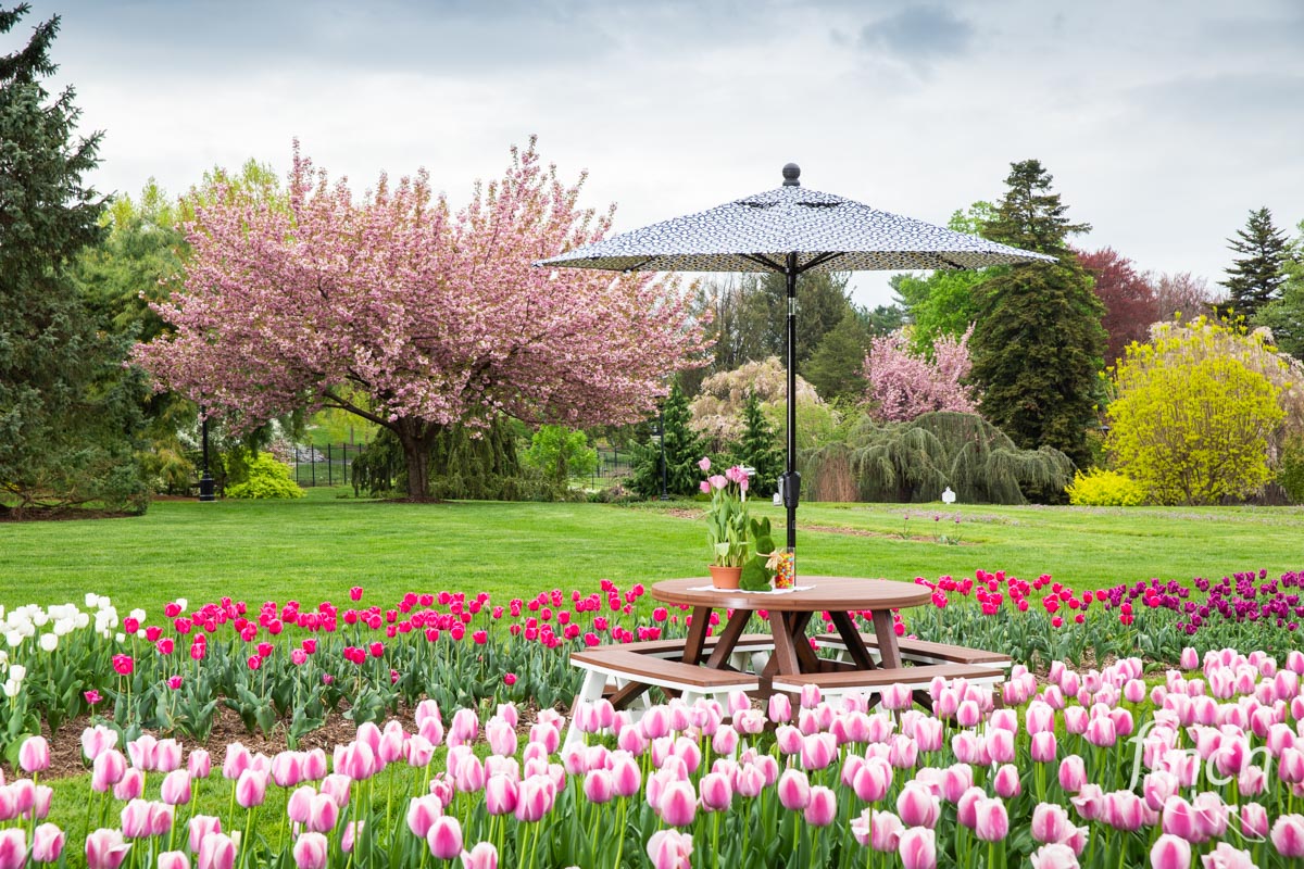 Garden Round Poly Table
