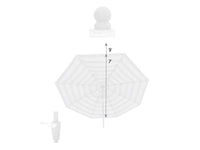 Finch Aluminum Patio Umbrella - Sunbrella Fabrics